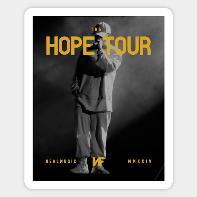 NF Hope Tour 2024 Sticker by Lottz_Design 